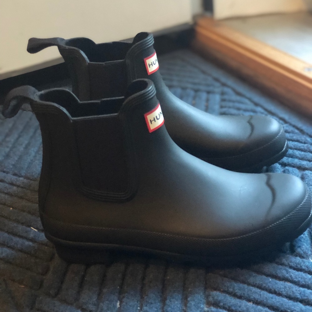 Hunter Original Waterproof Chelsea Boot - Black